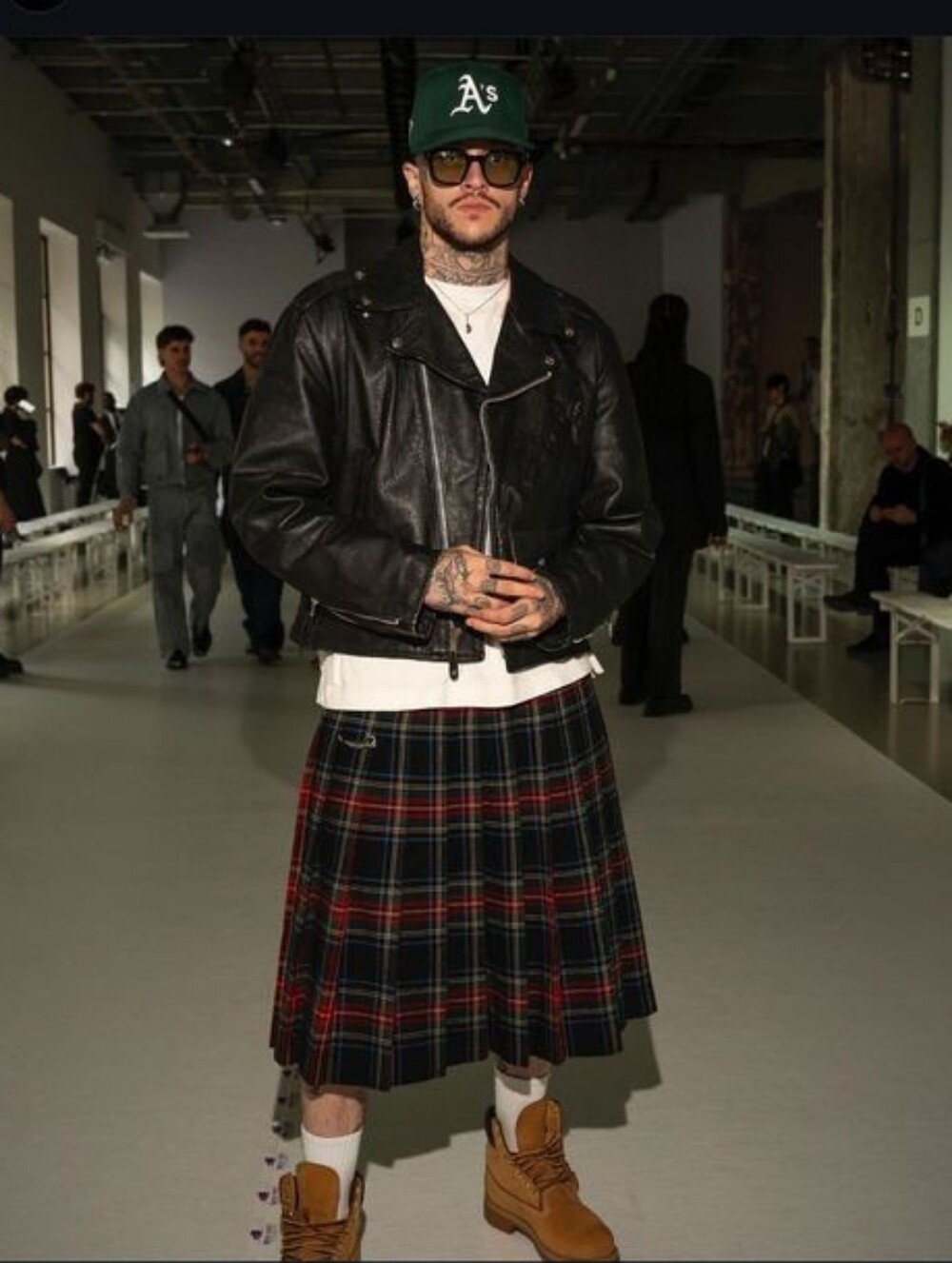Scottish Kilt with Sett Pleating